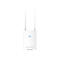Grandstream GWN7605LR - Accesspoint - Wi-Fi 5 - 2.4 GHz, 5 GHz - Cloud-verwaltet - zur Wandmontage geeignet