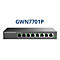 Grandstream GWN7700 Series GWN7701P - Switch - unmanaged - 8 x 10/100/1000 (4 PoE)