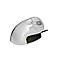 Grip Mouse, verticale muis, kabelaansluiting, 2 knoppen en scrollwiel