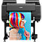 Großformatdrucker Canon imagePROGRAF GP-2000, 24', 11-farbiger Tintenstrahldruck, 2400 x 1200 dpi, USB/LAN/WLAN, inkl. Tintentanks, grau-schwarz