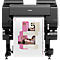 Großformatdrucker Canon imagePROGRAF GP-2000, 24', 11-farbiger Tintenstrahldruck, 2400 x 1200 dpi, USB/LAN/WLAN, inkl. Tintentanks, grau-schwarz