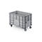 Grote stapelbare transportcontainer, verrijdbaar, 300 l
