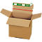 Grünmarie® verzenddozen, 150 x 100 x 150 mm, geoptimaliseerd voor pallets, automatische bodem, tot 20 kg, 100% recyclebaar, FSC® golfkarton, bruin, 20 stuks