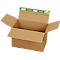 Grünmarie® verzenddozen, 300 x 200 x 200 mm, geoptimaliseerd voor pallets, automatische bodem, tot 20 kg, 100% recyclebaar, FSC® golfkarton, bruin, 25 stuks