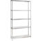 Grund-Schraubregal WR, 5 Fachböden, B 1000 x T 300 x H 2000 mm