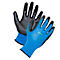 Guante de montaje Grap Fit, nylon, recubrimiento de espuma de nitrilo, antideslizante, EN 388 (4 1 3 2 X), talla 10, 1 par, azul