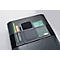 Gummiband für Office Box S Serie Sigel Move It, 5 Einsteckfächer, L 400 x B 100 mm, schwarz-grau