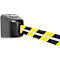 Gurtband RS-GUIDESYSTEMS GLW425J, Wandmontage, inkl. Reflexionsstreifen, L 5000 mm, Gehäuse B 130 x T 140 x H 155 mm, gelb/schwarz