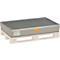 GVK palletopvangbak 150 CEMO, voor europallets, B 1200 x D x 800 x H 235 mm, met vergrendelingsnokken en gegalvaniseerd rooster