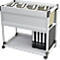 Hängemappenwagen System File Trolley 90 A4, grau