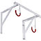 Hängeparker WSM, 1-seitig, für Reifen bis B 65 mm, B 500 x T 350 x H 350 mm, Diebstahlschutz, Stahl, 2 Einhängeplätze