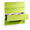 Hängeregistraturschrank ASISTO C 3000, 4 Schubladen, 3-bahnig, B 1200 mm, weiß/weiß