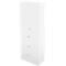 Hängeregistraturschrank TETRIS WALL, 3 Ordnerhöhen, 3 Schübe, B 800 x T 440 x H 2250 mm, weiß