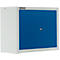 Hängeschrank MS 750, B 750 x T 320 x H 600 mm, enzianblau, Korpus lichtgrau