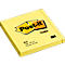 Haftnotizen POST-IT 654, selbsthaftend, gelb, 76 x 76 mm, 100 Blatt