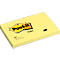 Haftnotizen POST-IT 655, selbsthaftend, gelb, 127 x 76 mm, 100 Blatt