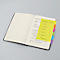 Haftnotizen Sigel Tab Marker Notes, 6-farbig, 42 Blatt, 98 x 148 mm, beschreibbar