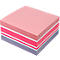 Haftnotizwürfel, L 75 x B 75 mm, 400 Blatt, Farbmix: Rosa