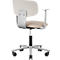HÅG Tion 2140 Bürostuhl, HÅG inBalance®, höhenverstellbar 408 - 542 mm, neigbar, gepolsterter Sitz, Universalrollen, beige/grau, mit Armlehnen