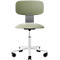 HÅG Tion 2140 Bürostuhl, HÅG inBalance®, höhenverstellbar 408 - 542 mm, neigbar, gepolsterter Sitz, Universalrollen, graugrün/weiss, ohne Armlehnen