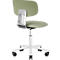 HÅG Tion 2140 Bürostuhl, HÅG inBalance®, höhenverstellbar 408 - 542 mm, neigbar, gepolsterter Sitz, Universalrollen, graugrün/weiss, ohne Armlehnen