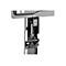 HAGOR BL Superslim Tilt 400 - Befestigungskit (Wandmontage) - für LCD-Display - Schwarz - Bildschirmgröße: 81-140 cm (32'-55')