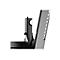 HAGOR BL Superslim Tilt 600 - Befestigungskit (Wandmontage) - für Flachbildschirm - verriegelbar - Schwarz - Bildschirmgröße: 140-191 cm (55'-75')