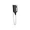 HAGOR BL Superslim Tilt 600 - Befestigungskit (Wandmontage) - für Flachbildschirm - verriegelbar - Schwarz - Bildschirmgröße: 140-191 cm (55'-75')