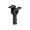 HAGOR PLD Single Medium - Befestigungskit (Deckenmontage) - für Flachbildschirm - Schwarz - Bildschirmgröße: 81-124 cm (32'-49') - Montageschnittstelle: bis zu 400 x 400 mm