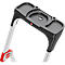 HAILO TL100 aluminium telescopische ladder Topline, 3 - 5 treden, tot 309 cm, antislip, met opbergbak, tot 150 kg