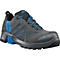 HAIX Sicherheitsschuh Connexis GTX Low, S3 HRO HI CI WR SRC, Gr. 11 (46), Veloursleder-Textil, Nano-Carbon Kappe, grau/blau