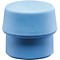 HALDER Schonhammerkopf SIMPLEX, TPE-soft, Kopf-Ø 80 mm, blau, weich, für empfindliche Materialien