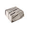 Hamburgerboxen Newsprint Papstar , met scharnierend deksel, L 125 x B 125 x H 70 mm, FSC® karton, 50 stuks