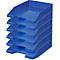 HAN Ablagekorb, DIN C4, Kunststoff, 6 Stück, blau