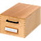 HAN kaartenbak, hout, A7, 500-900 kaarten