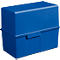 HAN kaartenbak, kunststof, A6 liggend, blauw