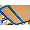 Handgreeproller met 2 houten laadvlakken