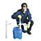 Handpomp CEMO, kunststof, 0,16 l/slag, dubbelwerkend, voedselveilig, voor bussen tot 30 l