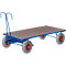 Handpritschenwagen, ohne Bordwände, 1200 x 800 mm, Luftreifen