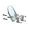 Handvrije deuropener Clean4Health, voor ronde en vierkante grepen met Ø 16-24 mm, polyamide, wit