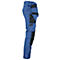 Handwerker Bundhose Jobman 2322 PRACTICAL, mit Kniepolster- & Holstertaschen, blau I schwarz, Gr.58