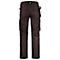 Handwerker Bundhose Jobman 2322 PRACTICAL, mit Kniepolster- & Holstertaschen, braun I schwarz, Gr.64