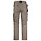 Handwerker Bundhose Jobman 2322 PRACTICAL, mit Kniepolster- & Holstertaschen, khaki I schwarz, Gr.22