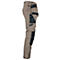 Handwerker Bundhose Jobman 2322 PRACTICAL, mit Kniepolster- & Holstertaschen, khaki I schwarz, Gr.44