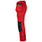 Handwerker Bundhose Jobman 2322 PRACTICAL, mit Kniepolster- & Holstertaschen, rot I schwarz, Gr.26