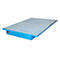 Hangende opvangbakken voor stelling type EHW 1800, blauw RAL5012
