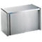 Hangkast, rvs, met schuifdeuren, B 1000 mm