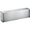 Hangkast, rvs, met schuifdeuren, B 2000 mm