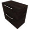 Hangmappenkast SOLUS PLAY, 2 ordnerhoogten, B 800 x D 440 x H 748 mm moeraseik