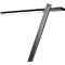 Hansa-by-styro Beam LED tafellamp, traploos dimbaar, memoryfunctie, draaiknopbediening, donkergrijs